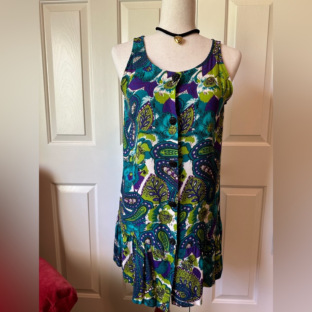 Contempo Casuals | Cute Babydoll Mini dress | size: small | Color: floral